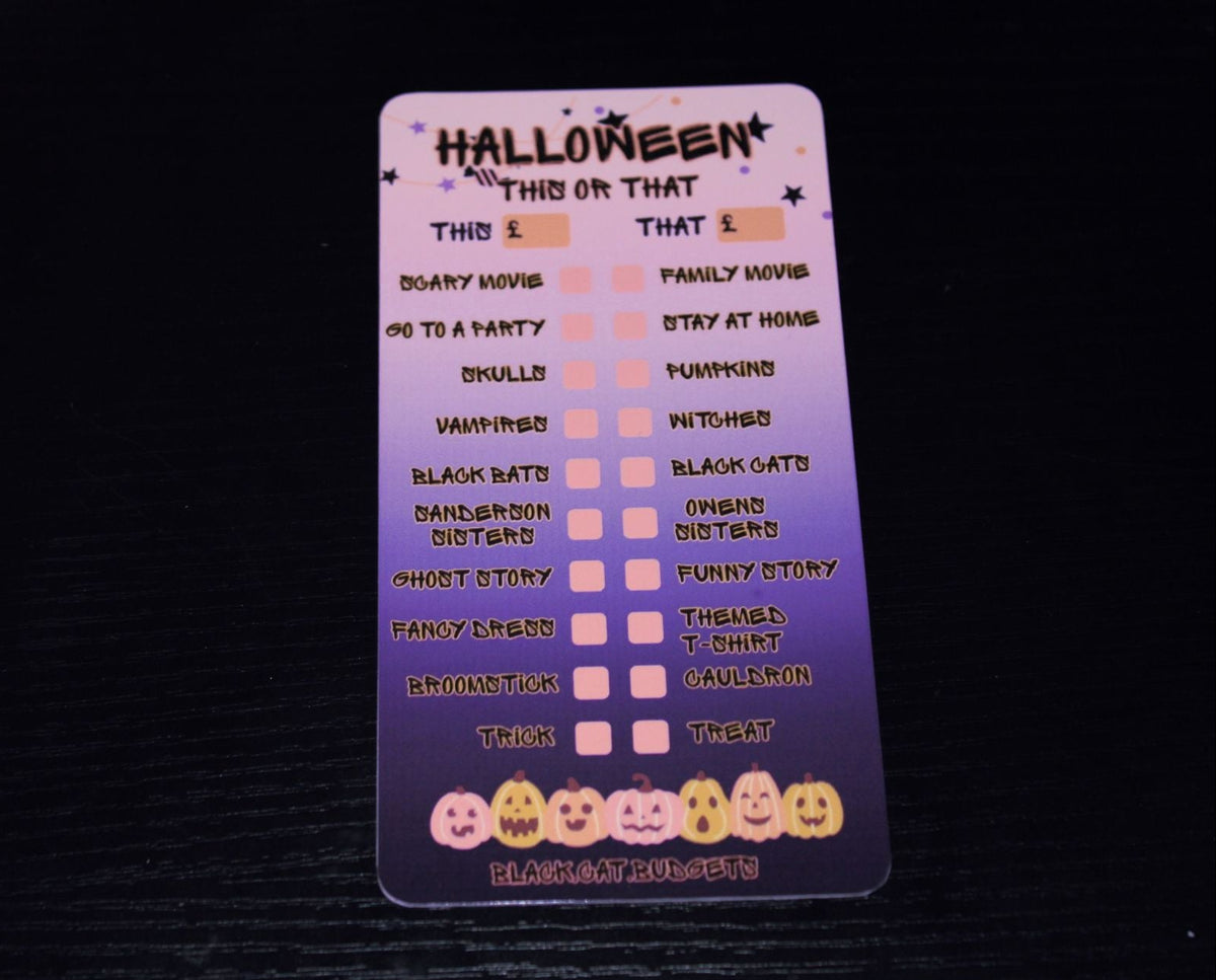 Halloween Savings Games