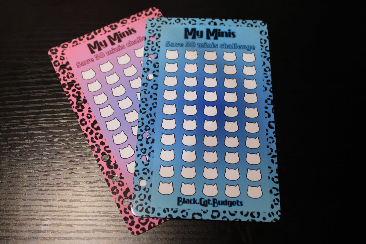 My Minis - 50 minis savings tracker