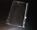 A6 Clear PVC Zip Wallet