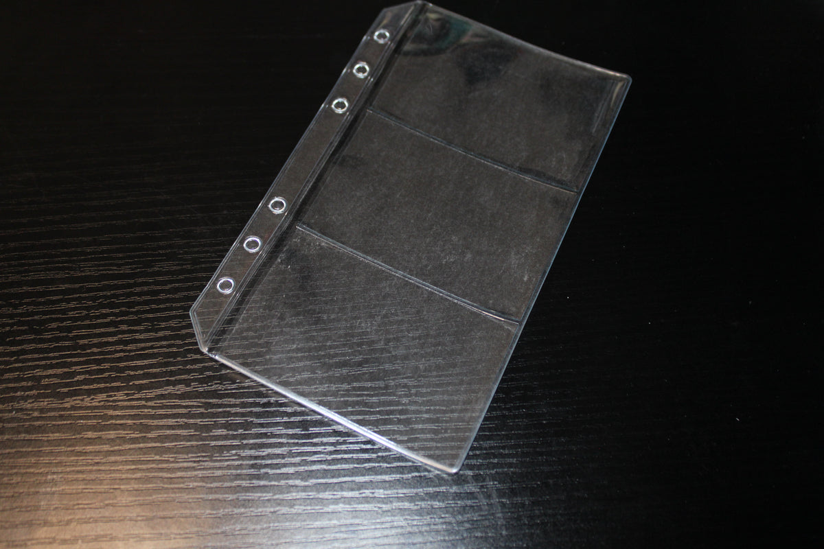A6 Double Sided Triple Wallet