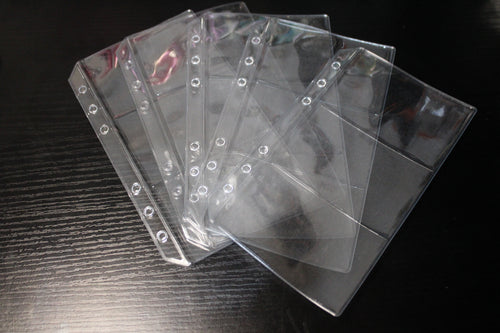 A6 Double Sided Triple Wallet