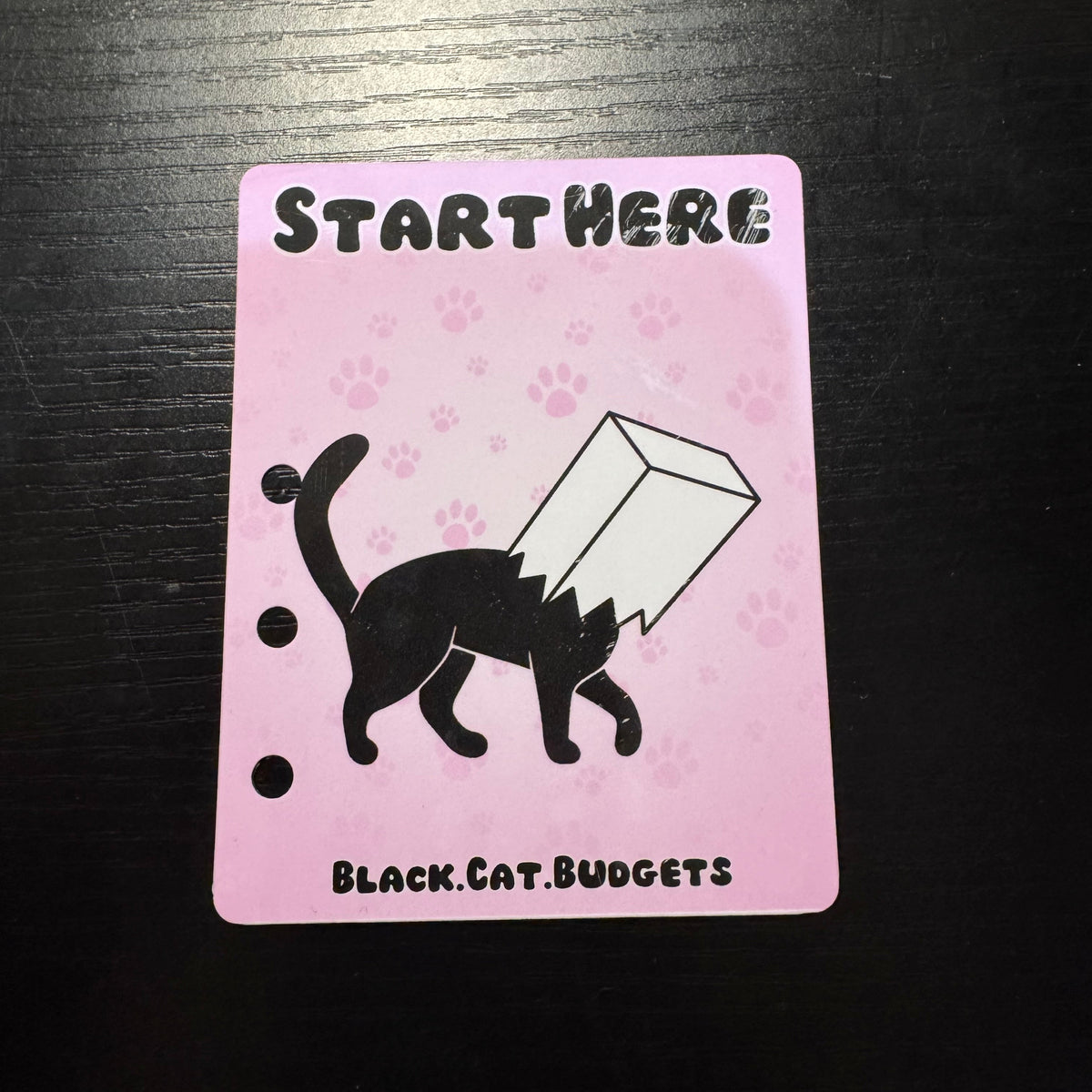 Start Here - Binder Placemark