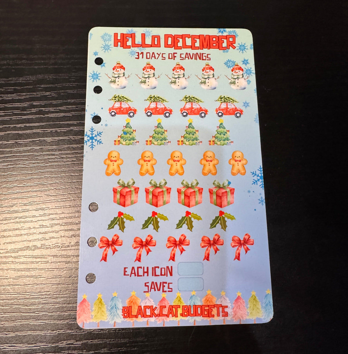Hello December - Savings